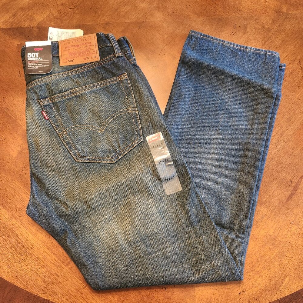 NEW Levi's 501 straight jeans, Men's 32x30